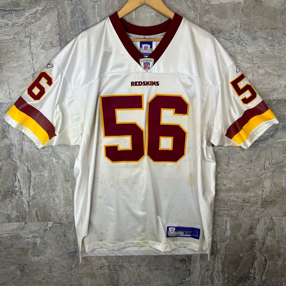 NFL White and Burgundy Jersey